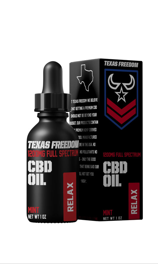 Full Spectrum CBD Oil - Texas Freedom