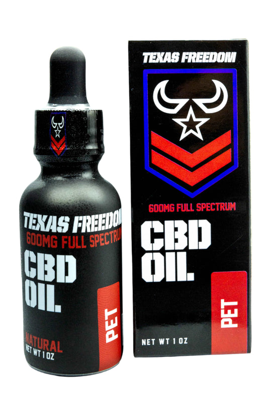 Pet Oil 600mg - Texas Freedom